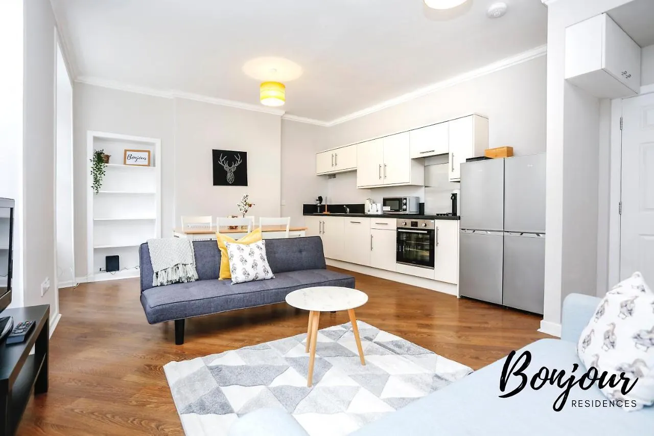 Bright New Town 2Br-1Ba, 1 Min To George St - Free Parking By Bonjour Residences Edinburgh Apartment